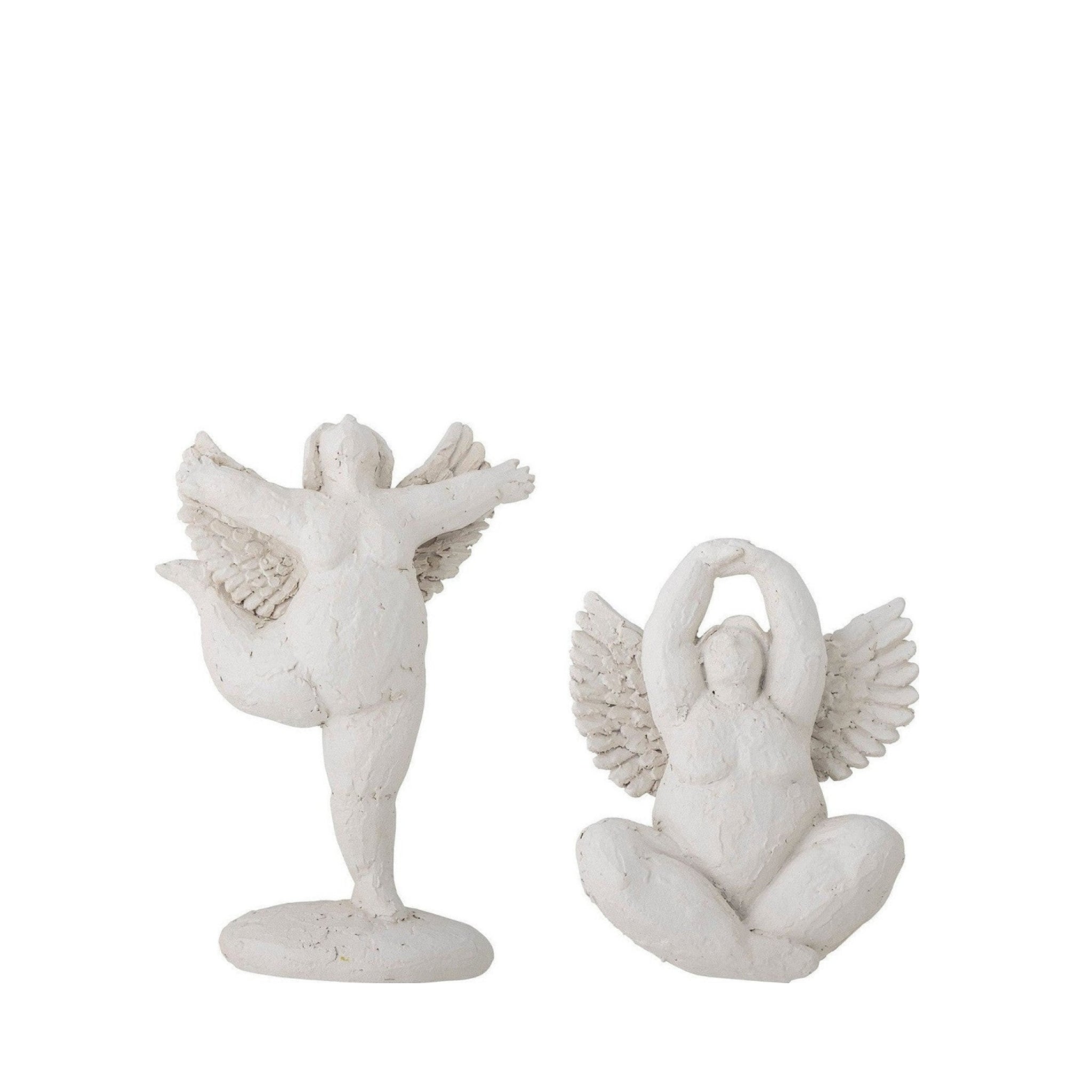 Bloomingville Hadassa Deco, White, Polyresin