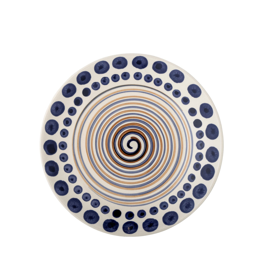 Bloomingville Shama Plate, Orange, Stoneware
