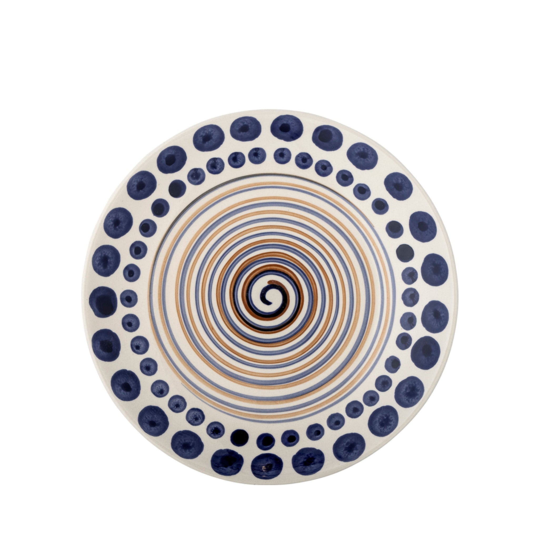 Bloomingville Shama Plate, Orange, Stoneware