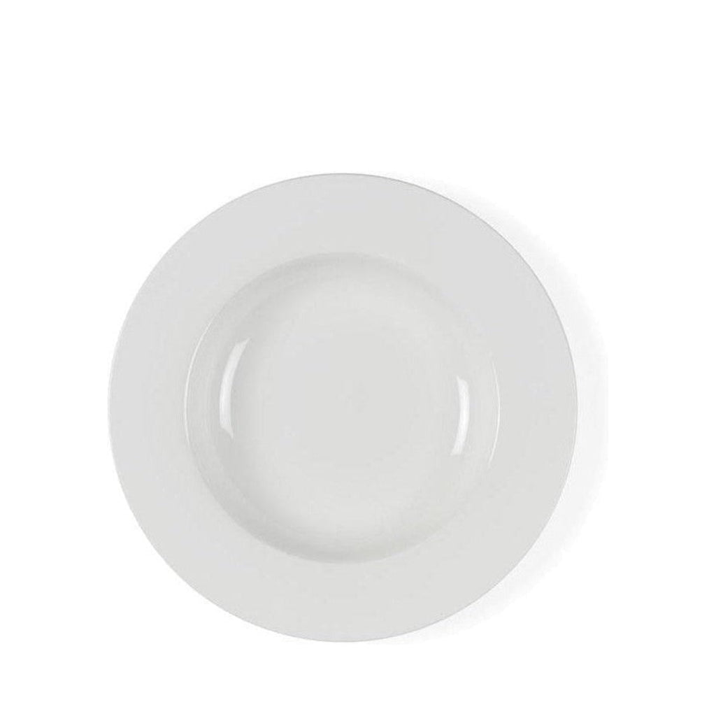 BITZ Deep Plate, White, 23cm
