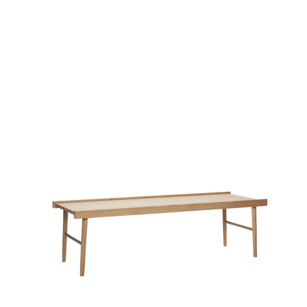 Elegant Hübsch Stream Coffee Table in Natural Oak - Minimalist Design