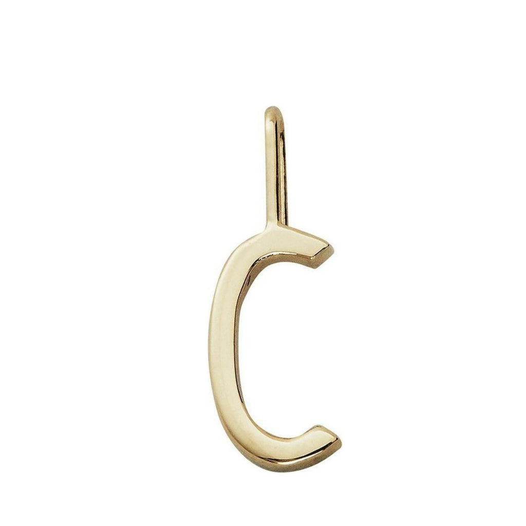 Design Letters Letters Pendant A-Z 30 mm, gold, C