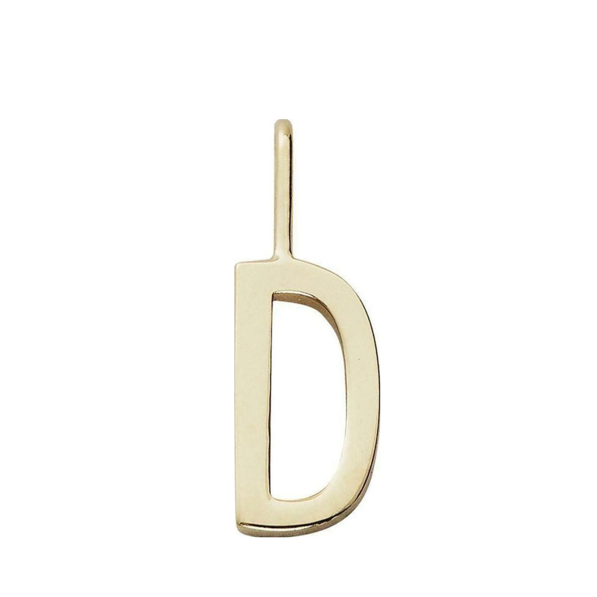 Design Letters Letters Pendant A-Z 30 mm, gold, D