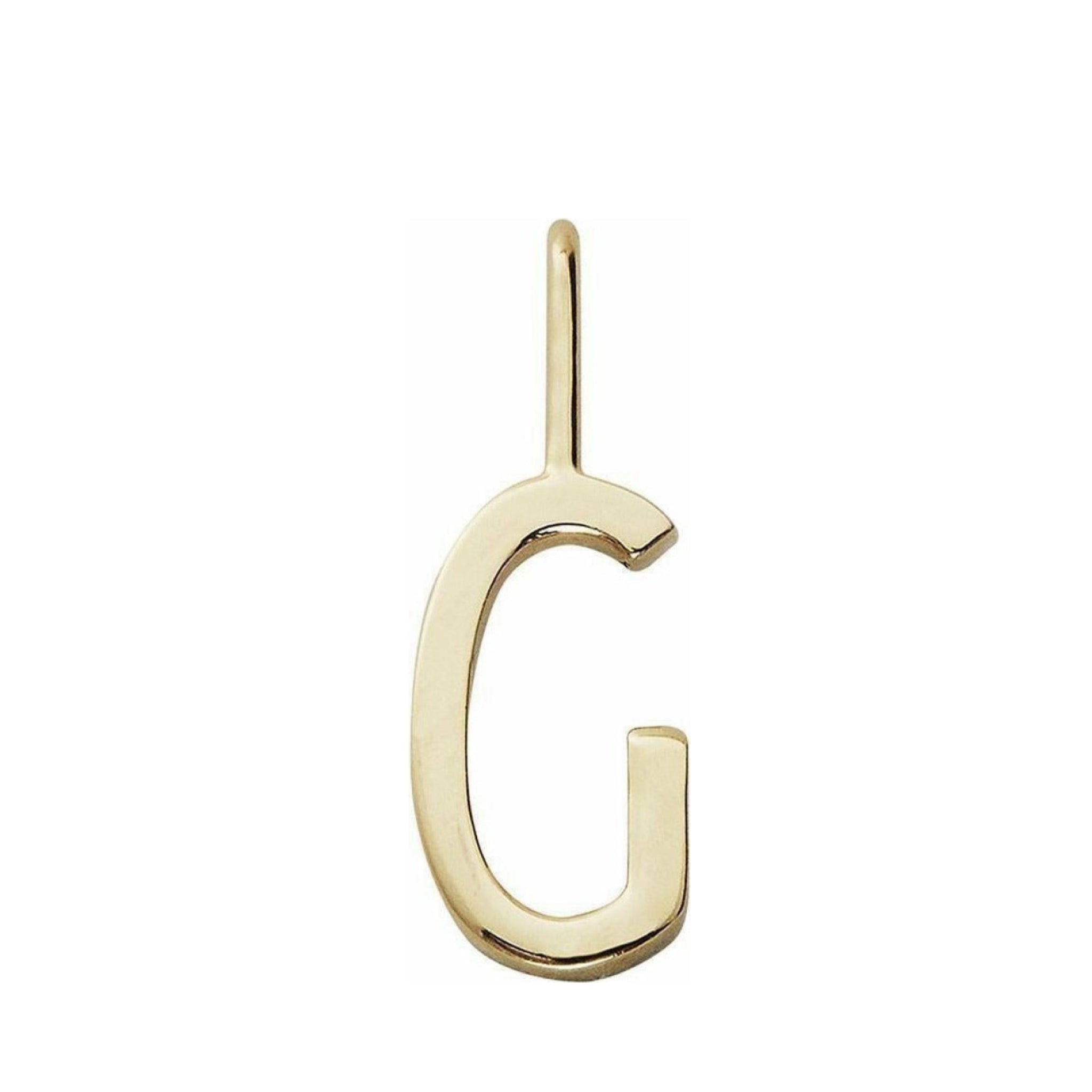 Design Letters Pendant A-Z 30 mm, gold, G