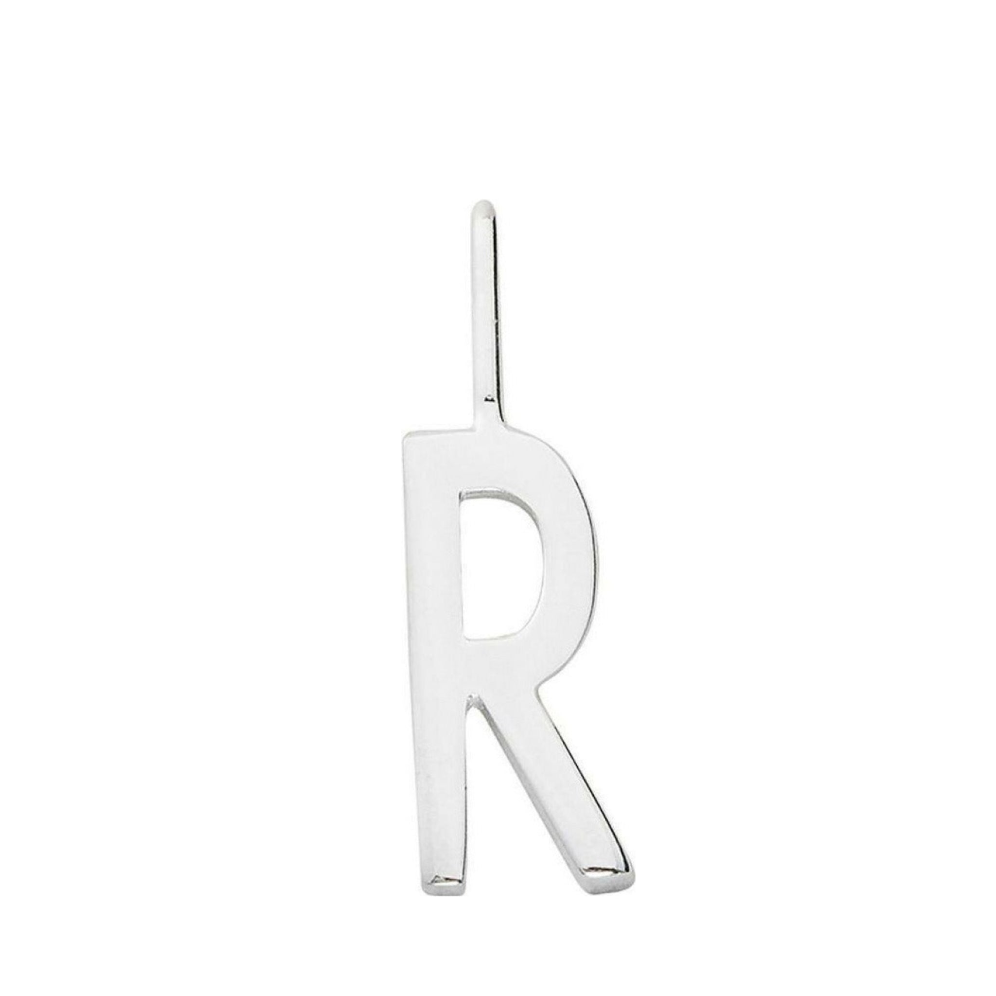 Design Letters Letters Pendant A-Z 16 mm, Silver, R