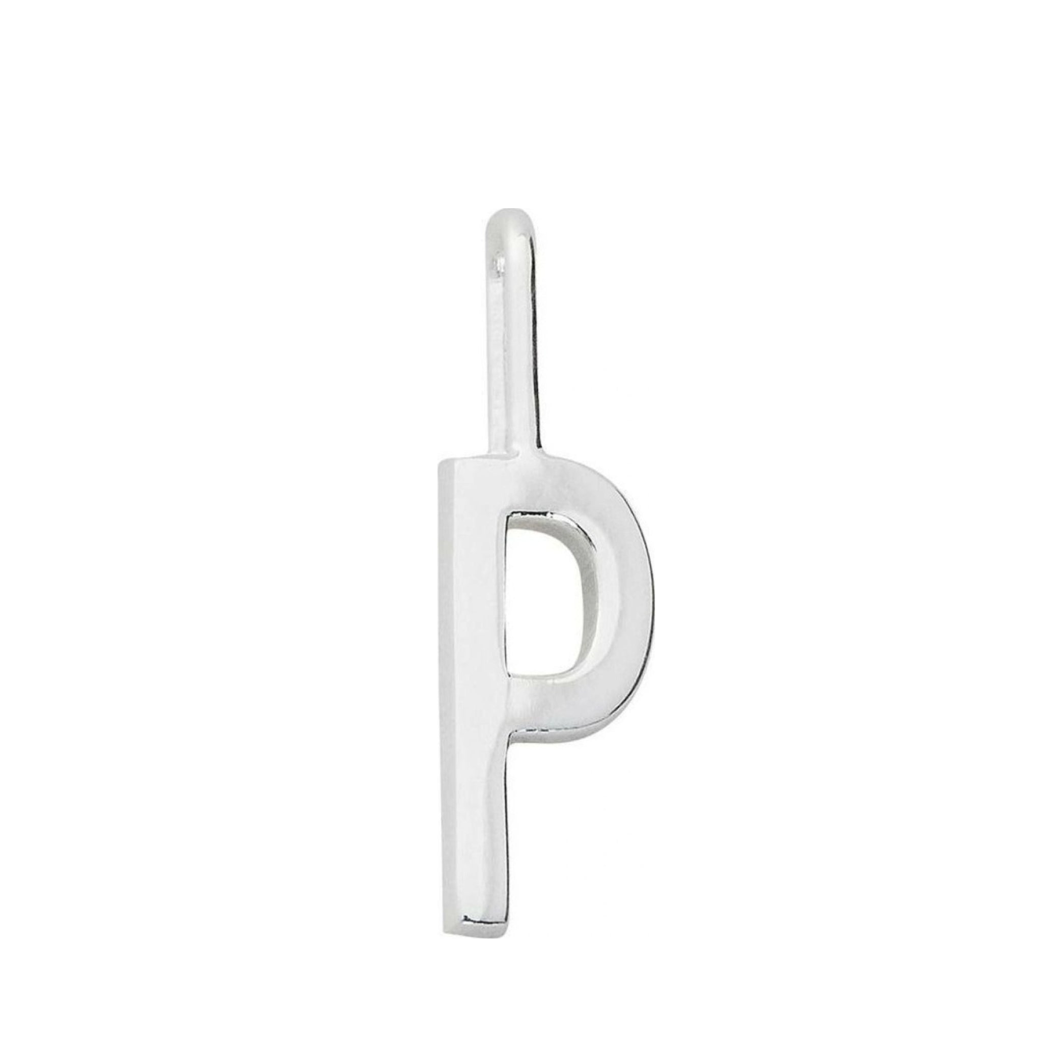 Design Letters Letters Pendant A-Z 10 mm, Silver, P