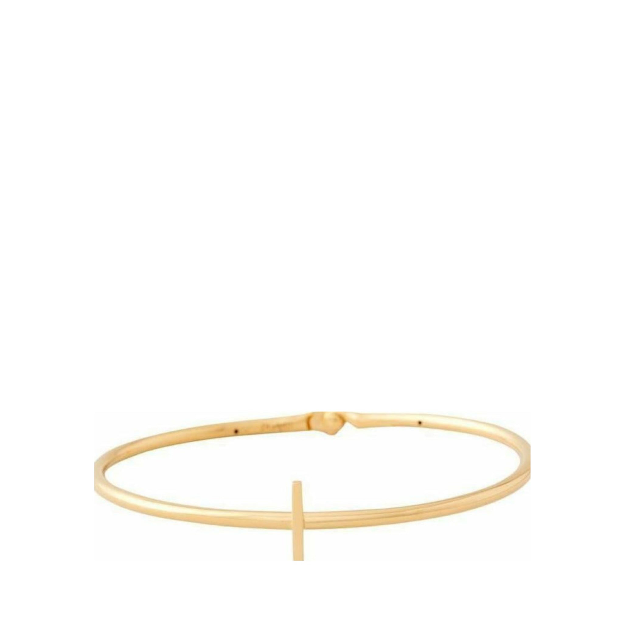 Design Letters My Bangle in Bangle, 18k Gold Plated Silver