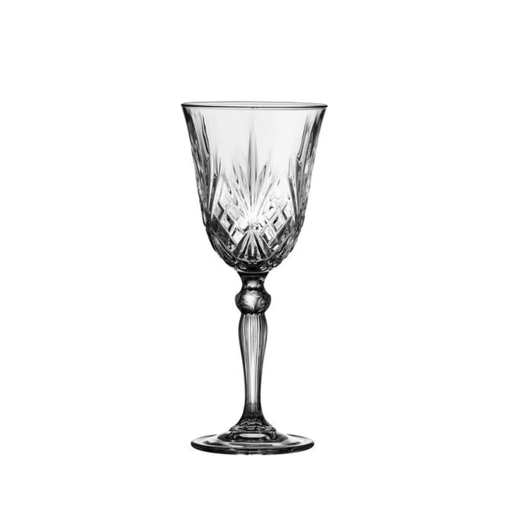 Lyngby Glas Melodia Krystal white wine glass 21 cl, 4 pcs.