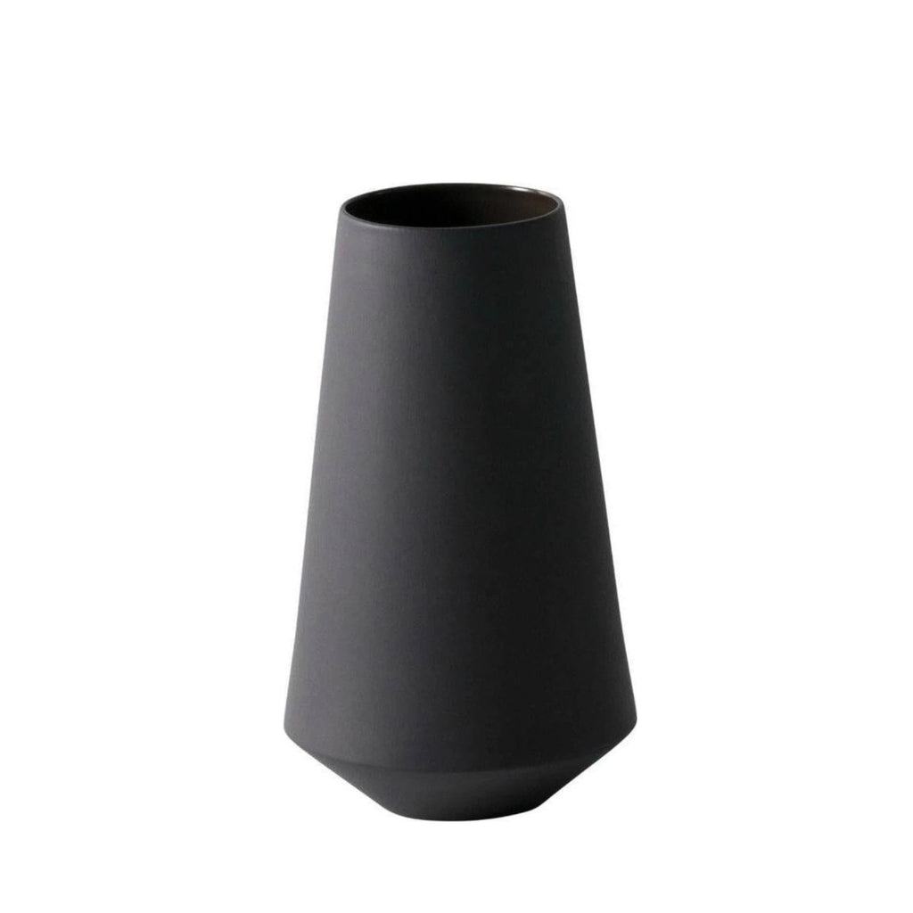 Ferm Living Sculp Vase, Dark Grey