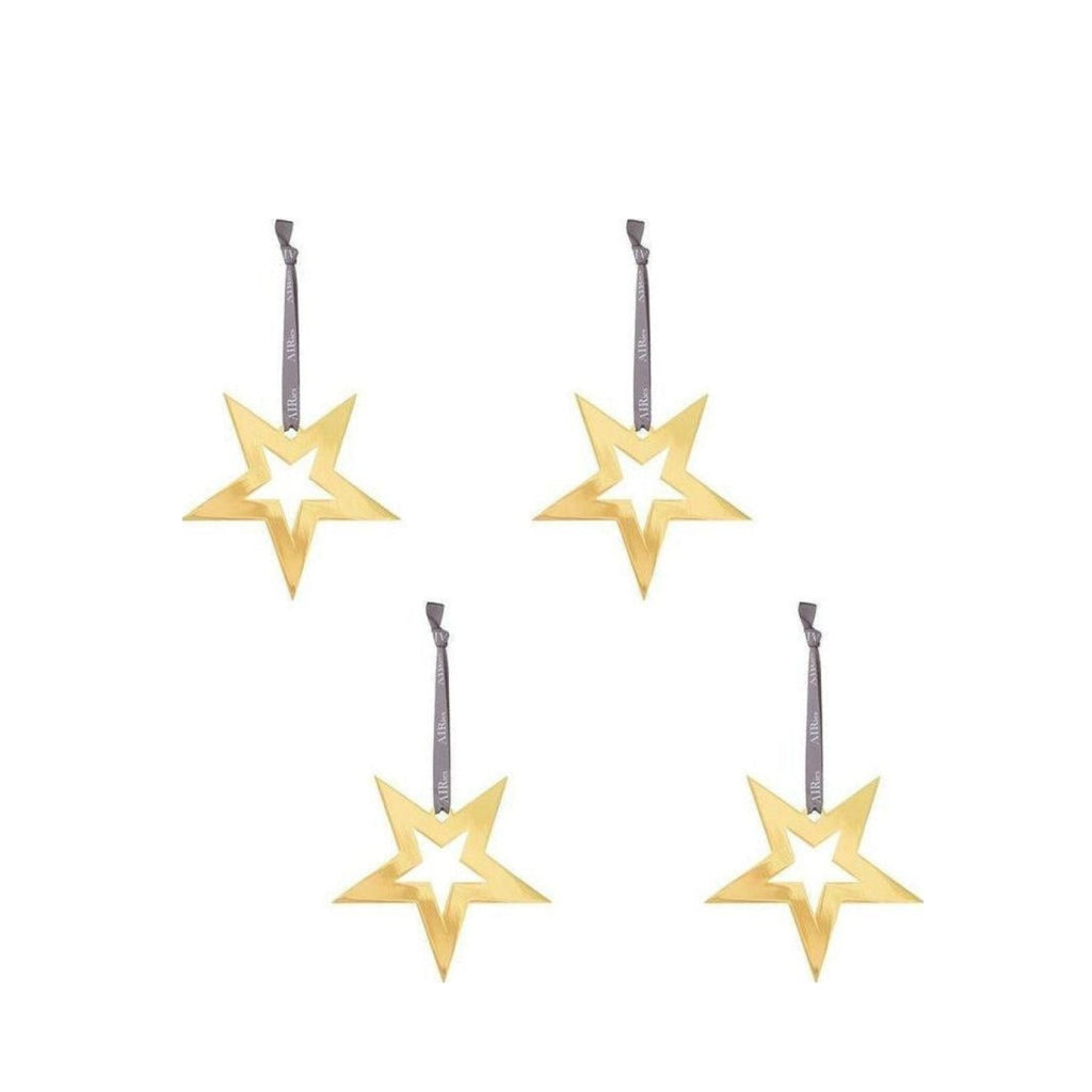 AIRies Star Gold Set of 4, Small