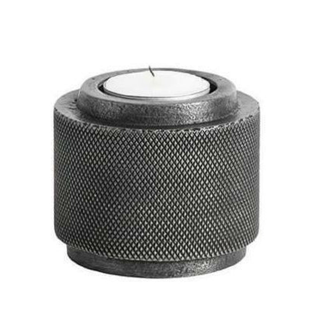 Muubs Moment Tealight Holder Black, ø7,5cm