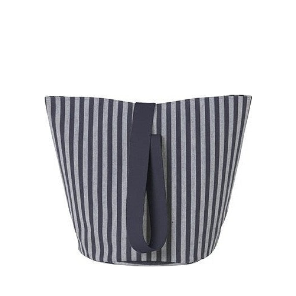 Ferm Living Chambray Basket Striped, Medium