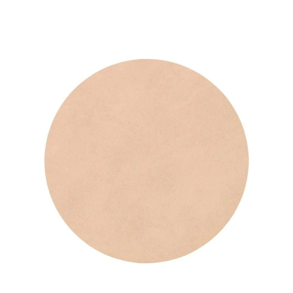 Lind DNA Circle Glass Coaster Nupo Leather, Sand