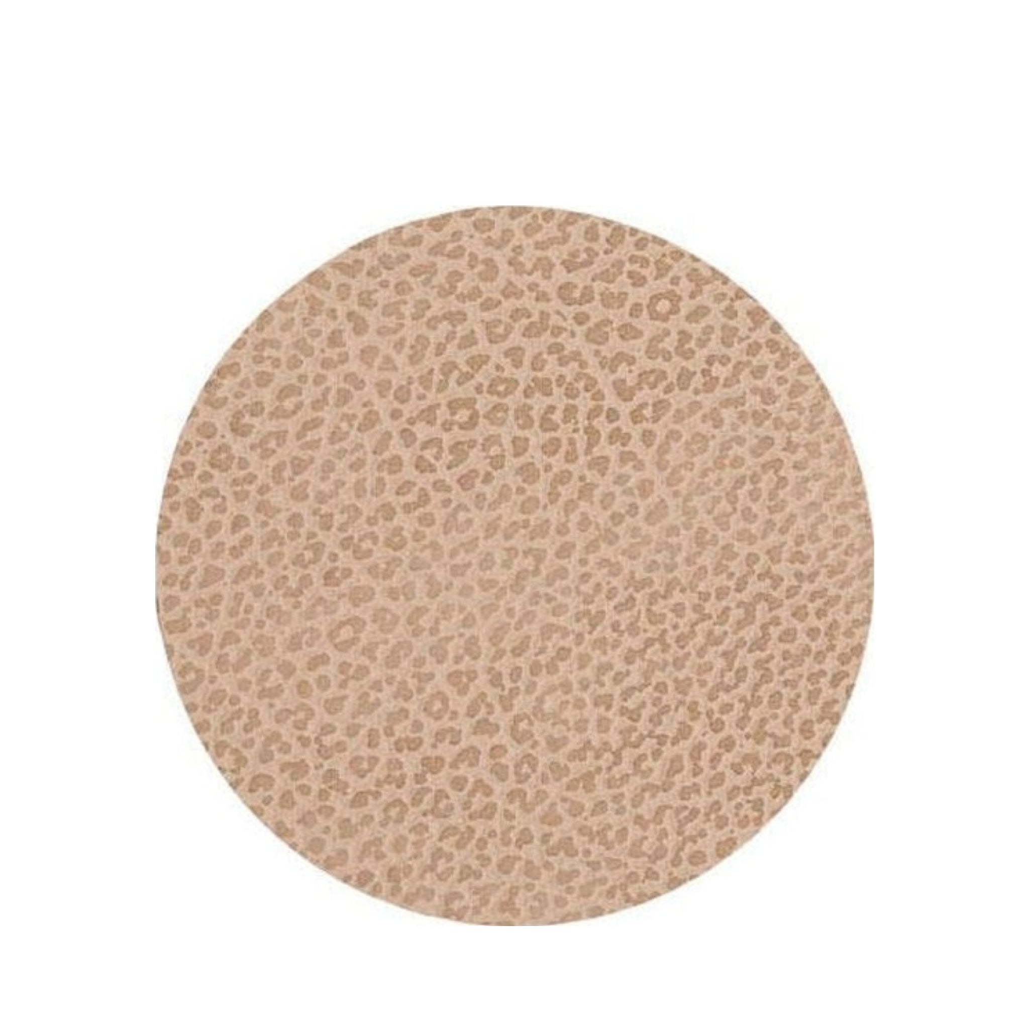 Lind DNA Circle Glass Coaster Hippo Leather, Sand