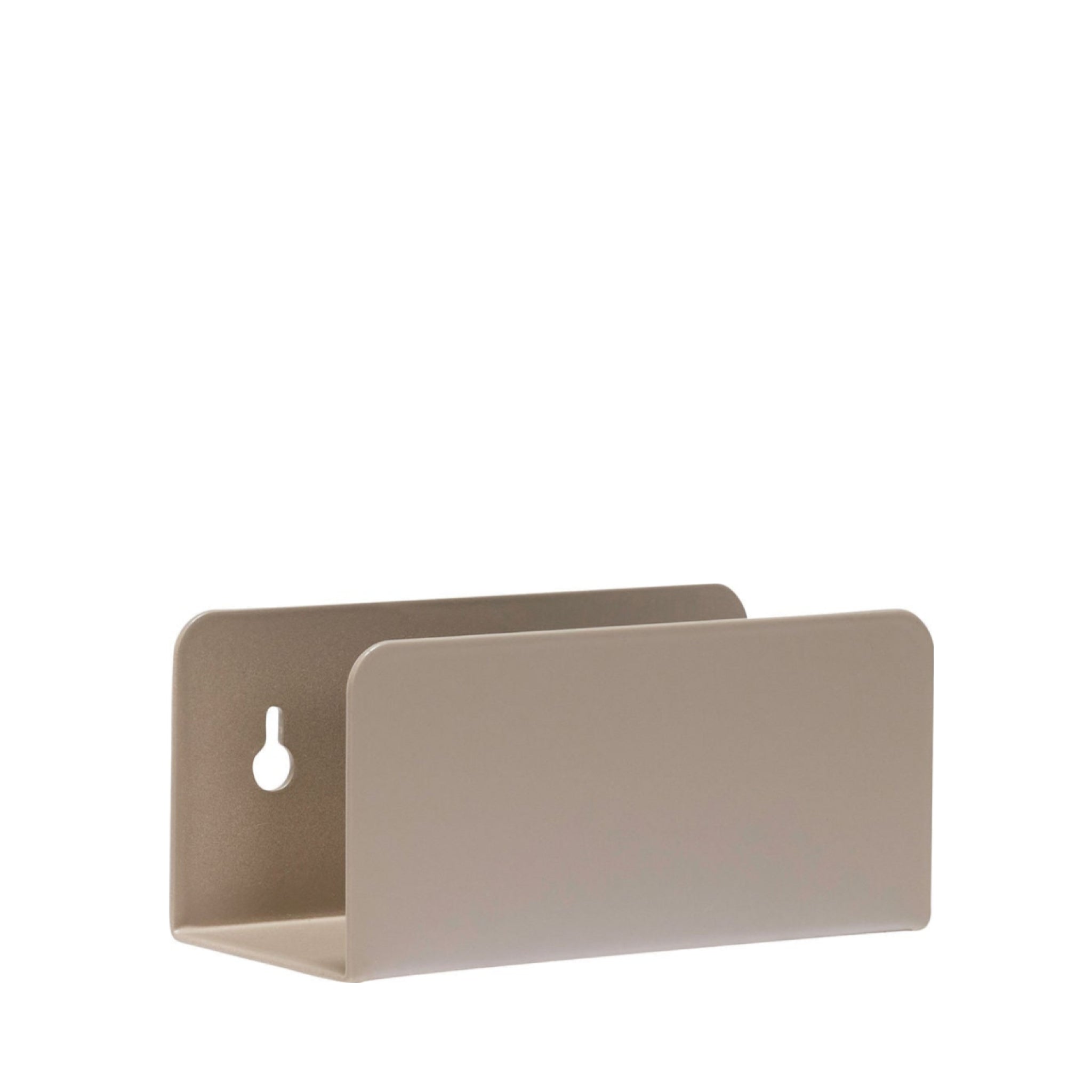 Stylish Hübsch Clutch Magazine Holder in Sand - Practical Home Decor Solution