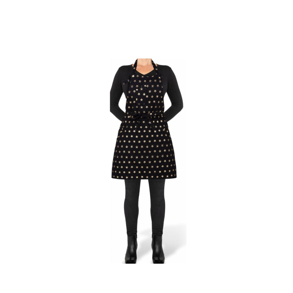 Dutchdeluxes Five Pocket Apron Slim Fit, Starry Black