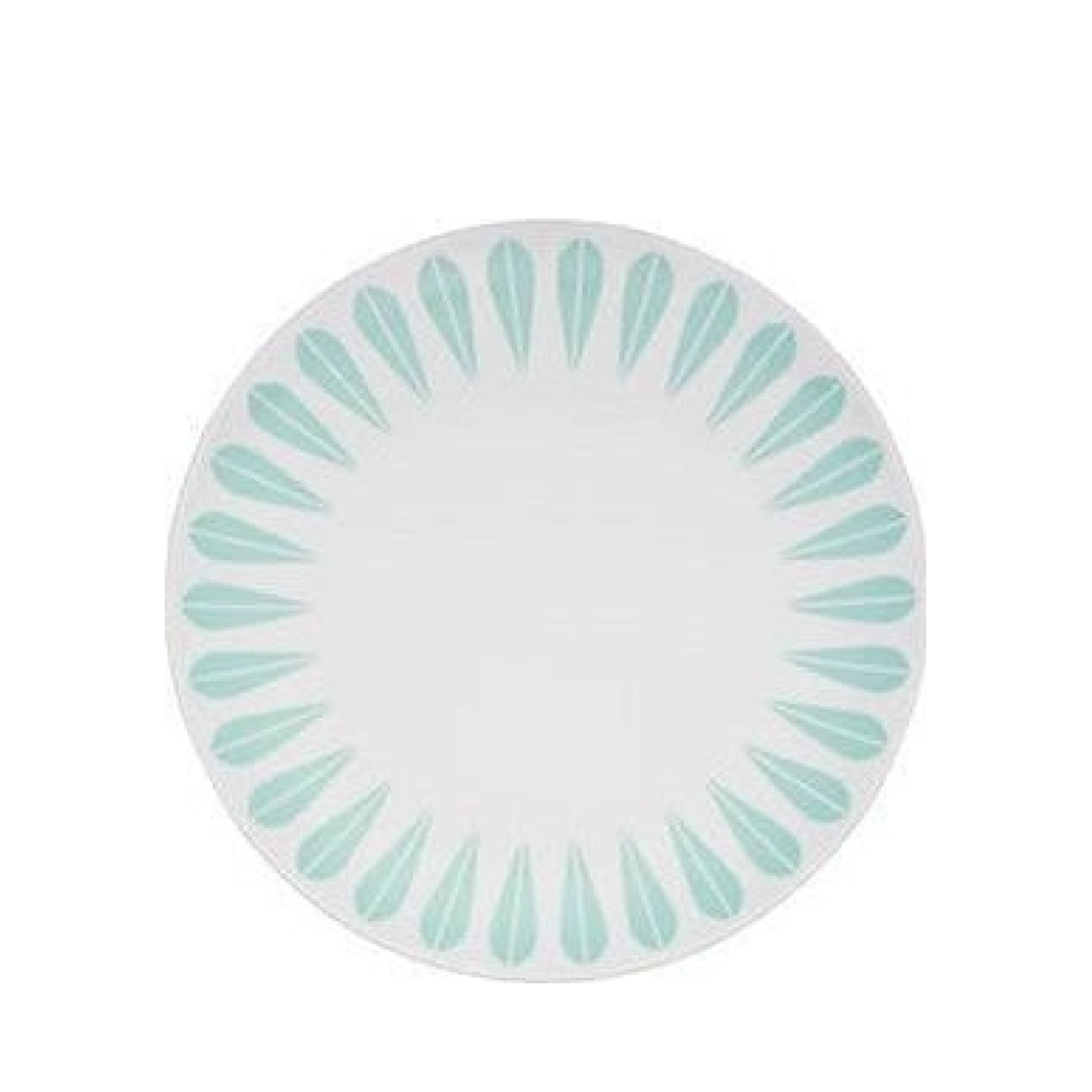 Lucie Kaas Arne Clausen Plate Mint Green, 28cm