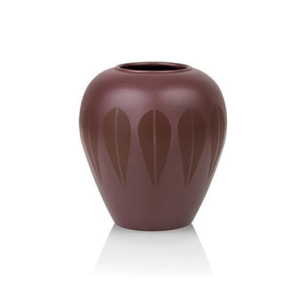 Lucie Kaas Arne Clausen Vase Dark Red, 11cm