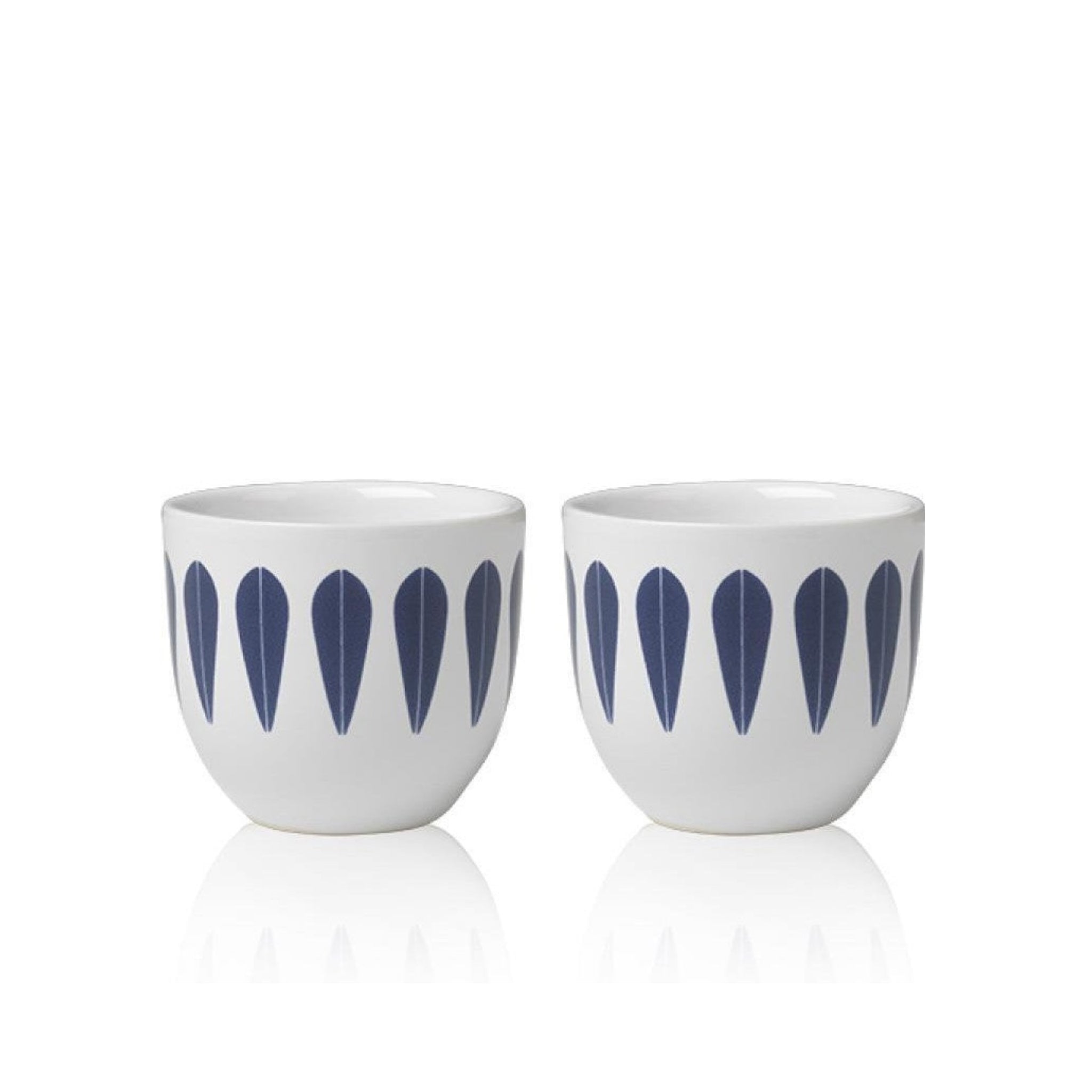 Lucie Kaas Arne Clausen egg cup dark blue, 2 pcs.