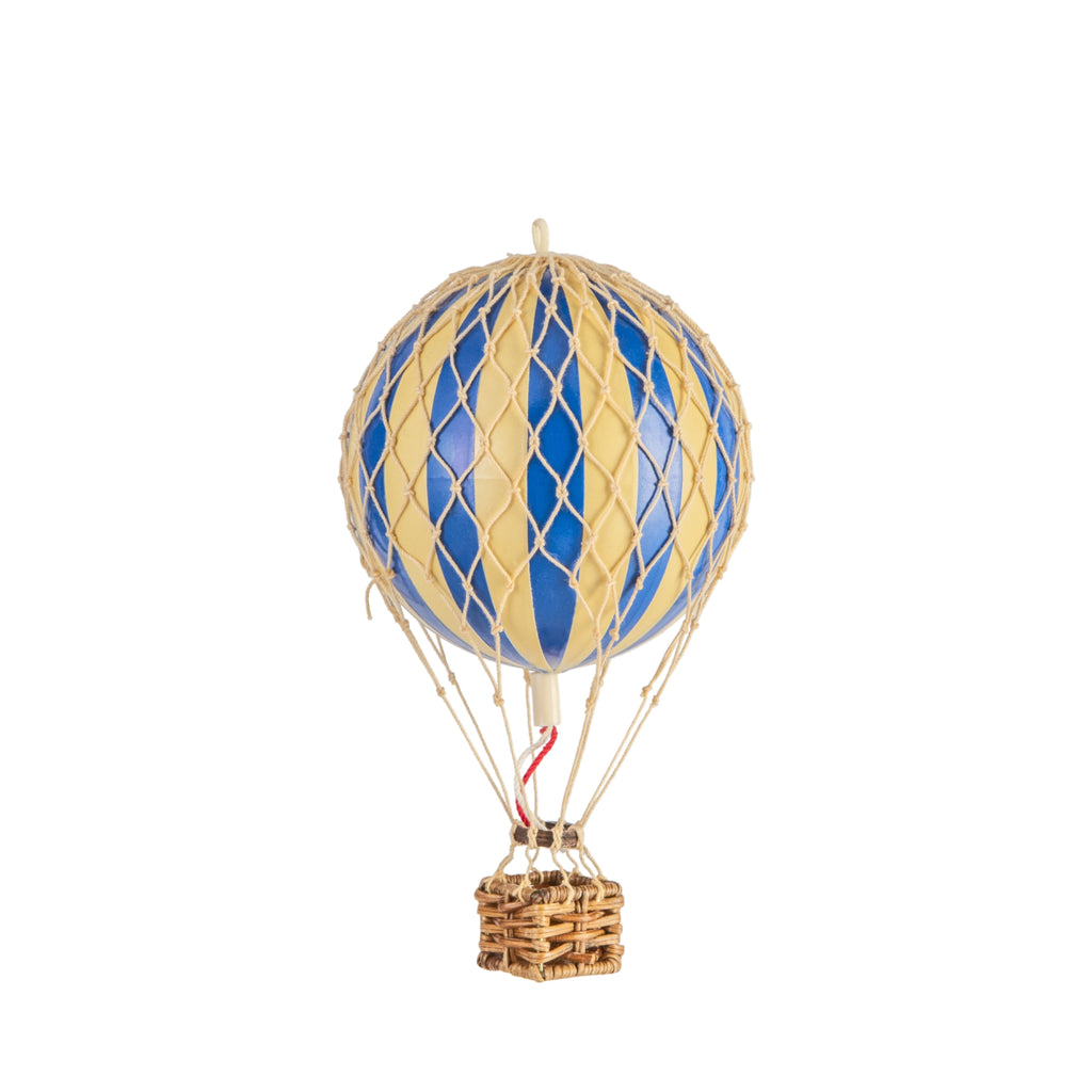 Authentic Models Floating The Skies Balloon Model, Blue, Ø 8.5 Cm