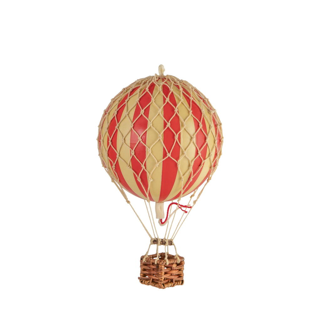 Authentic Models Floating The Skies Balloon Model, True Red, Ø 8.5 Cm