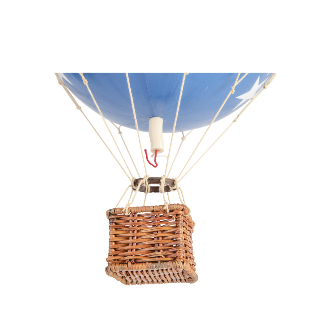 Authentic Models Travels Light Balloon Model, Blue Stars, Ø 18 Cm