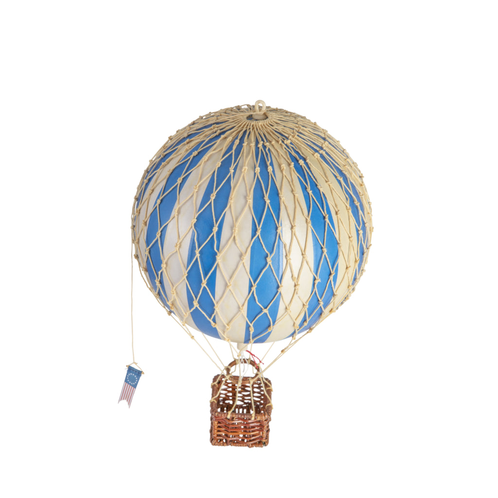 Authentic Models Travels Light Balloon Model, Blue , Ø 18 Cm