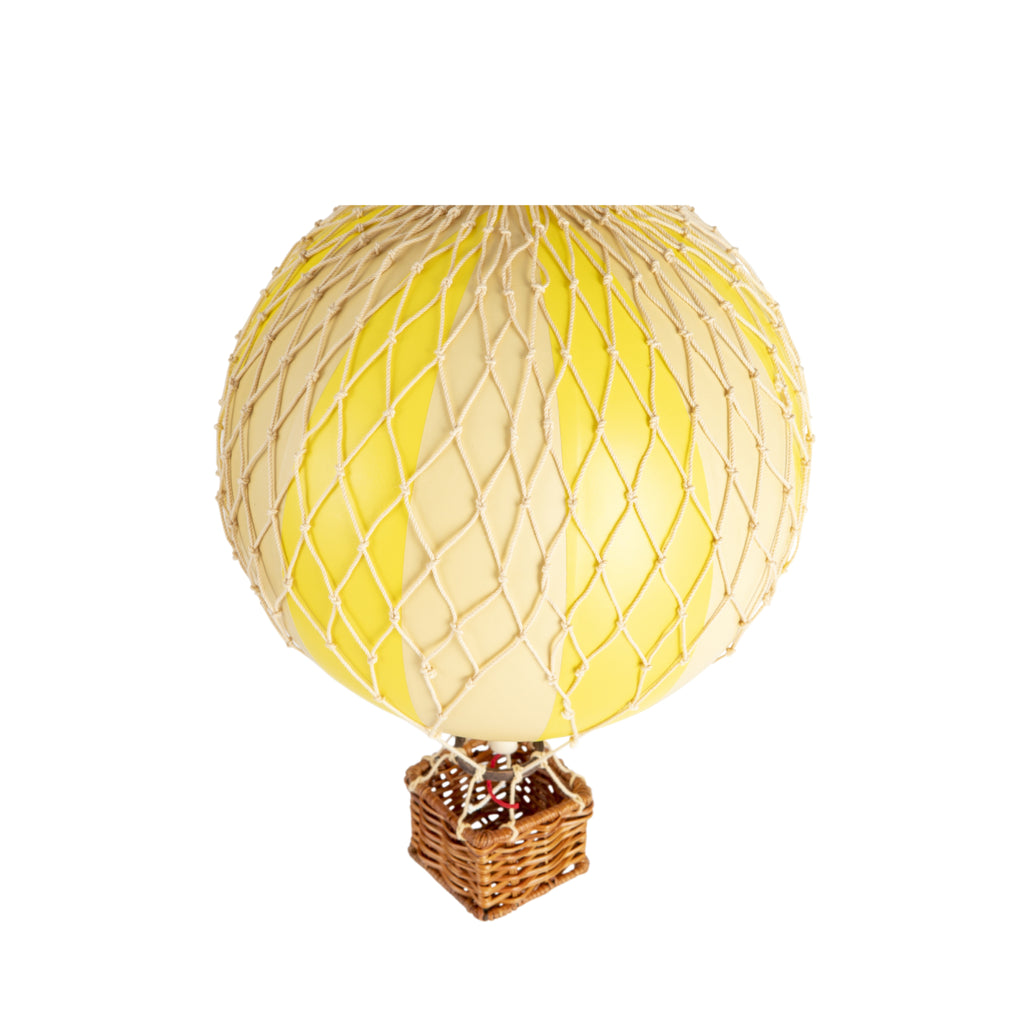 Authentic Models Travels Light Balloon Model, Yellow Double, Ø 18 Cm