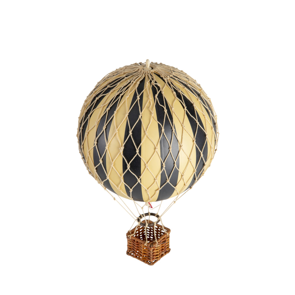 Authentic Models Travels Light Balloon Model, Black, Ø 18 Cm