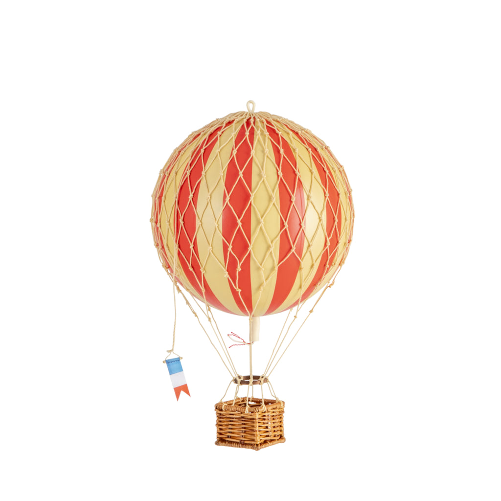 Authentic Models Travels Light Balloon Model, True Red, Ø 18 Cm