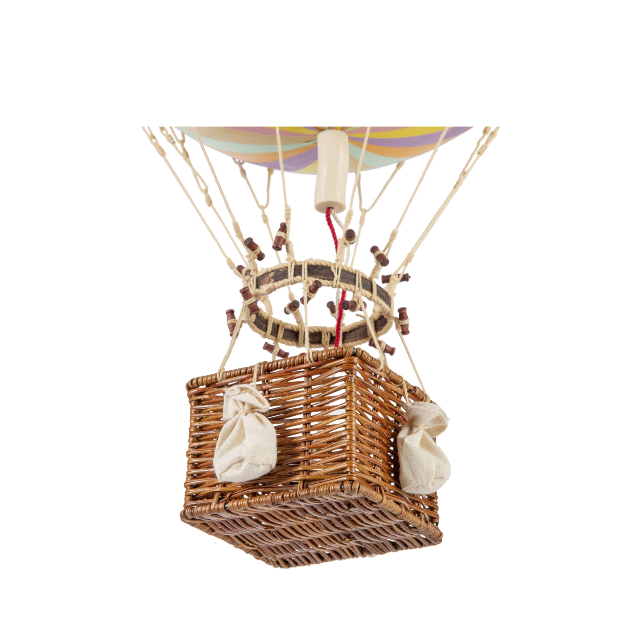 Authentic Models Jules Verne Balloon Model, Rainbow Pastel, Ø 42 Cm