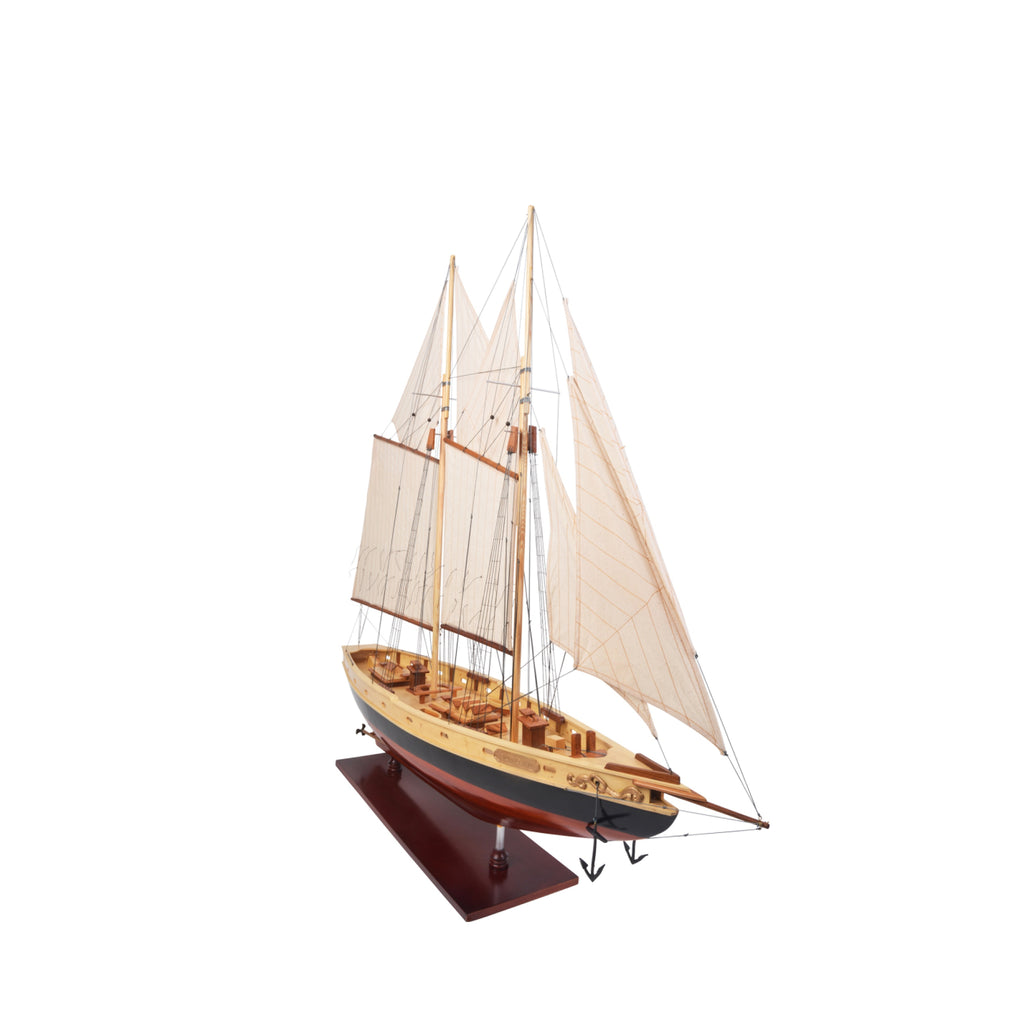 Authentic Models Bluenose Ii Painted Sailing Ship Model