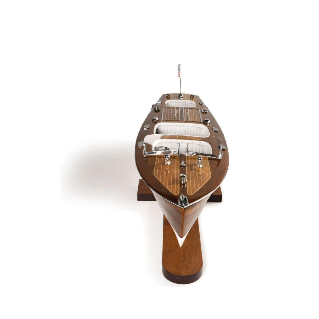 Authentic Models Triple Cockpit Boat Model