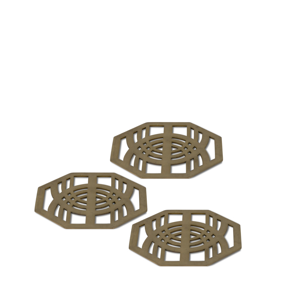 Authentic Models Coaster Set Of 3