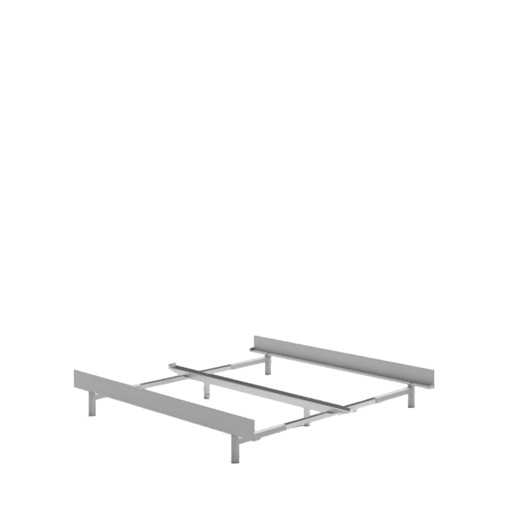 Moebe Bed, 90-180 Cm, Stainless Steel