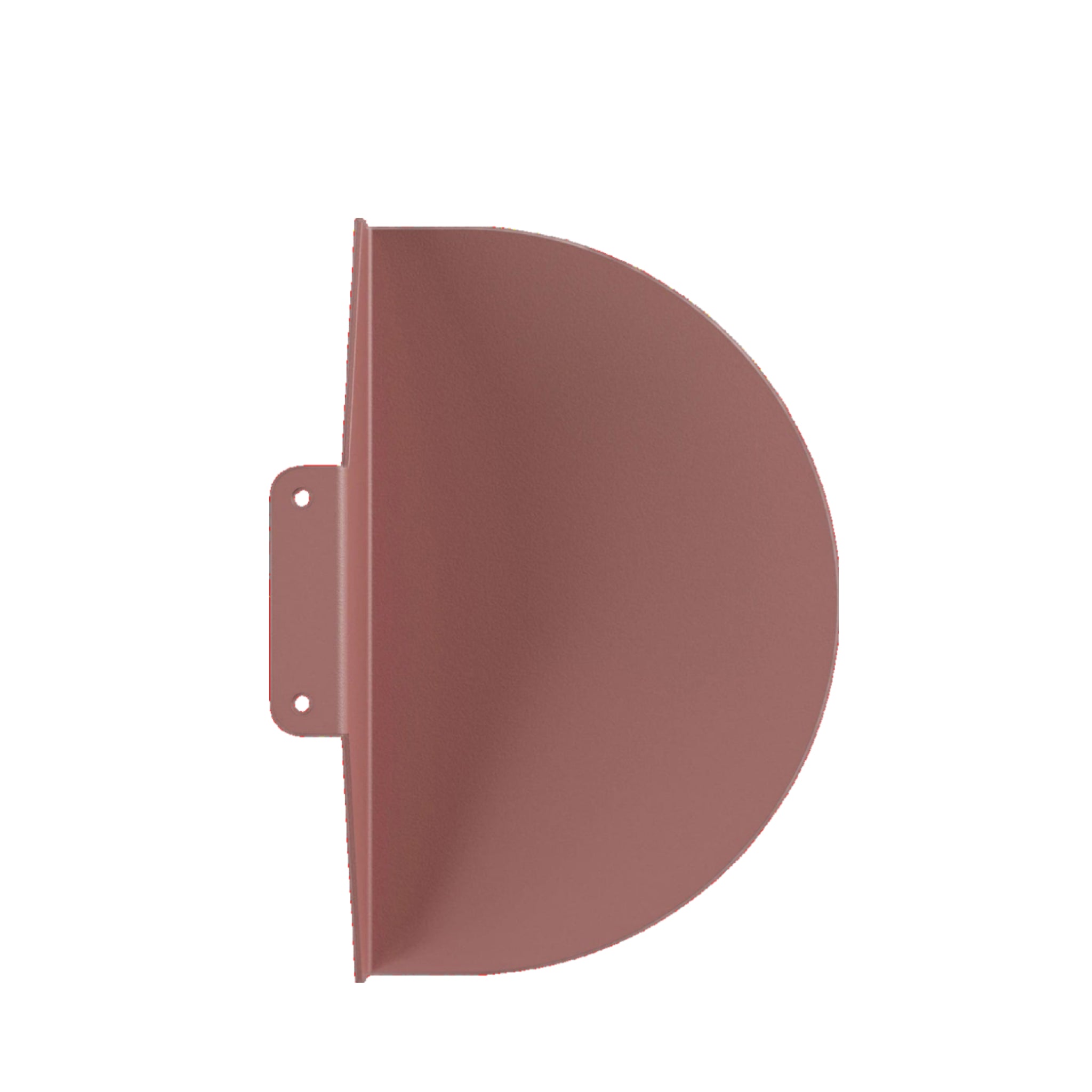 Minimalist Dusty Rose Moebe Bedside Table - Powder-Coated Steel Design