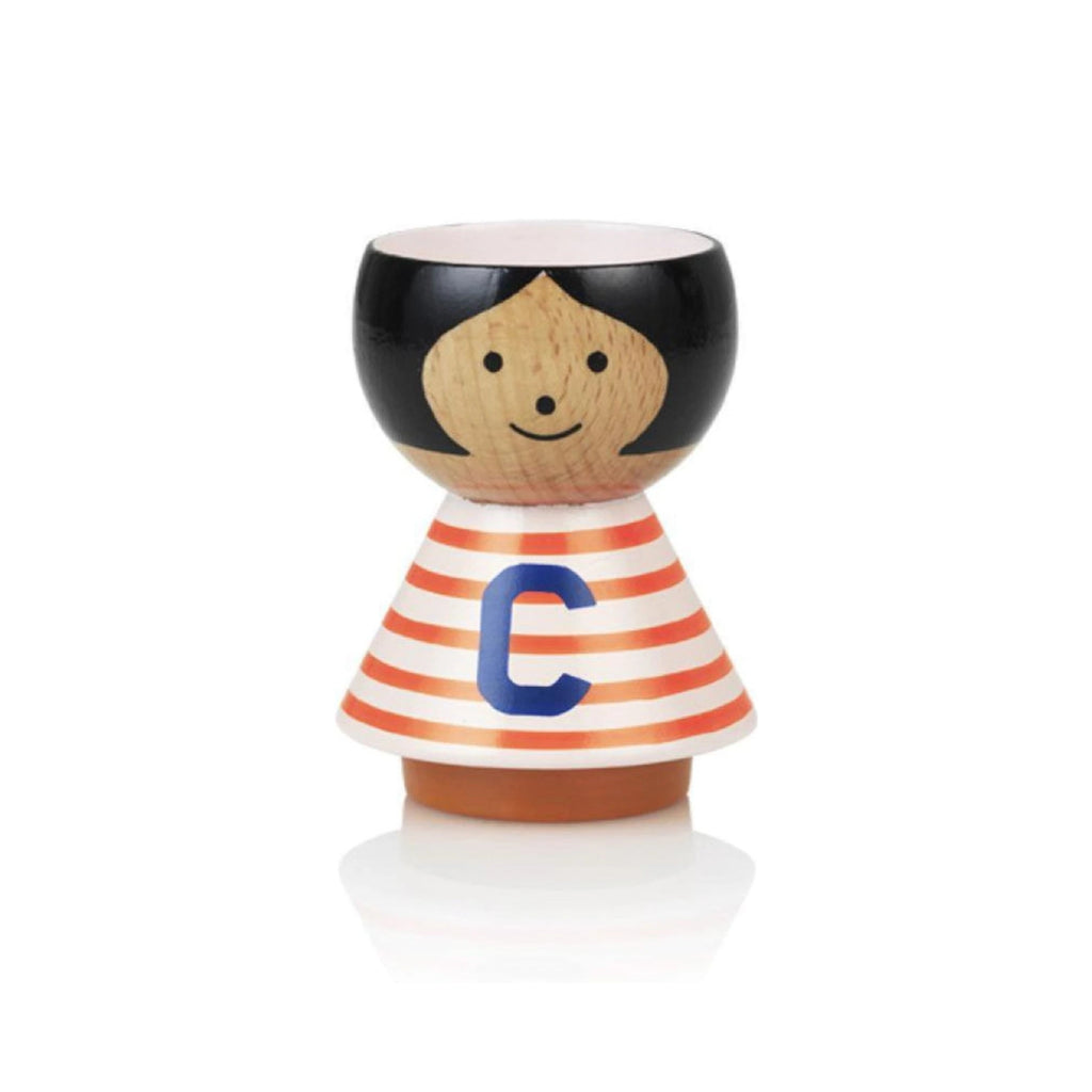 Lucie Kaas Bordfolk A Z Egg Cup, Girl C