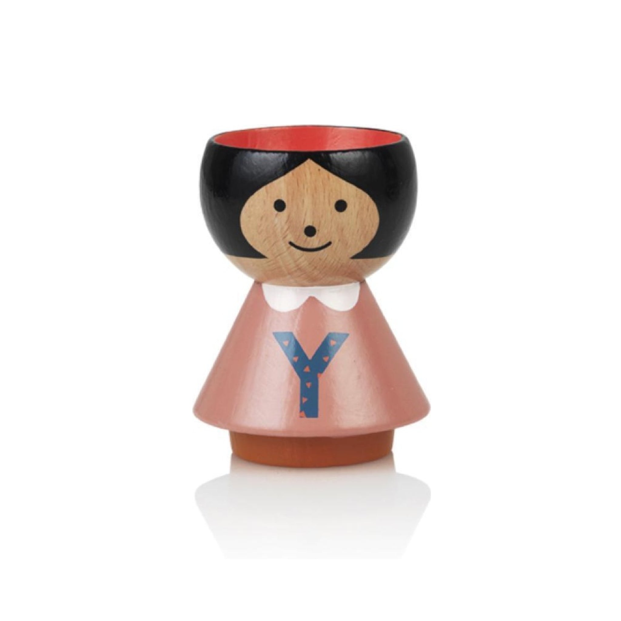 Lucie Kaas Bordfolk A Z Egg Cup, Girl Y