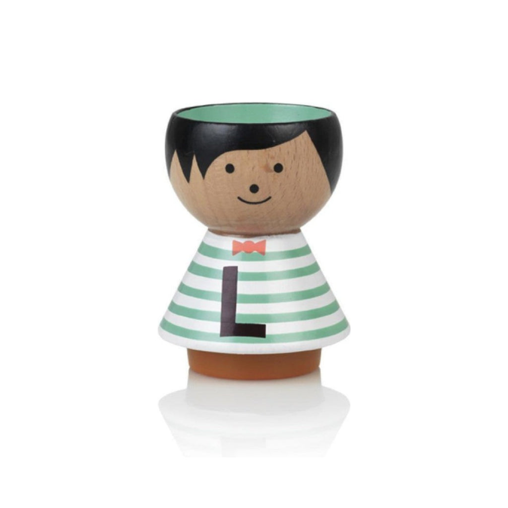 Lucie Kaas Bordfolk A Z Egg Cup, Boy L