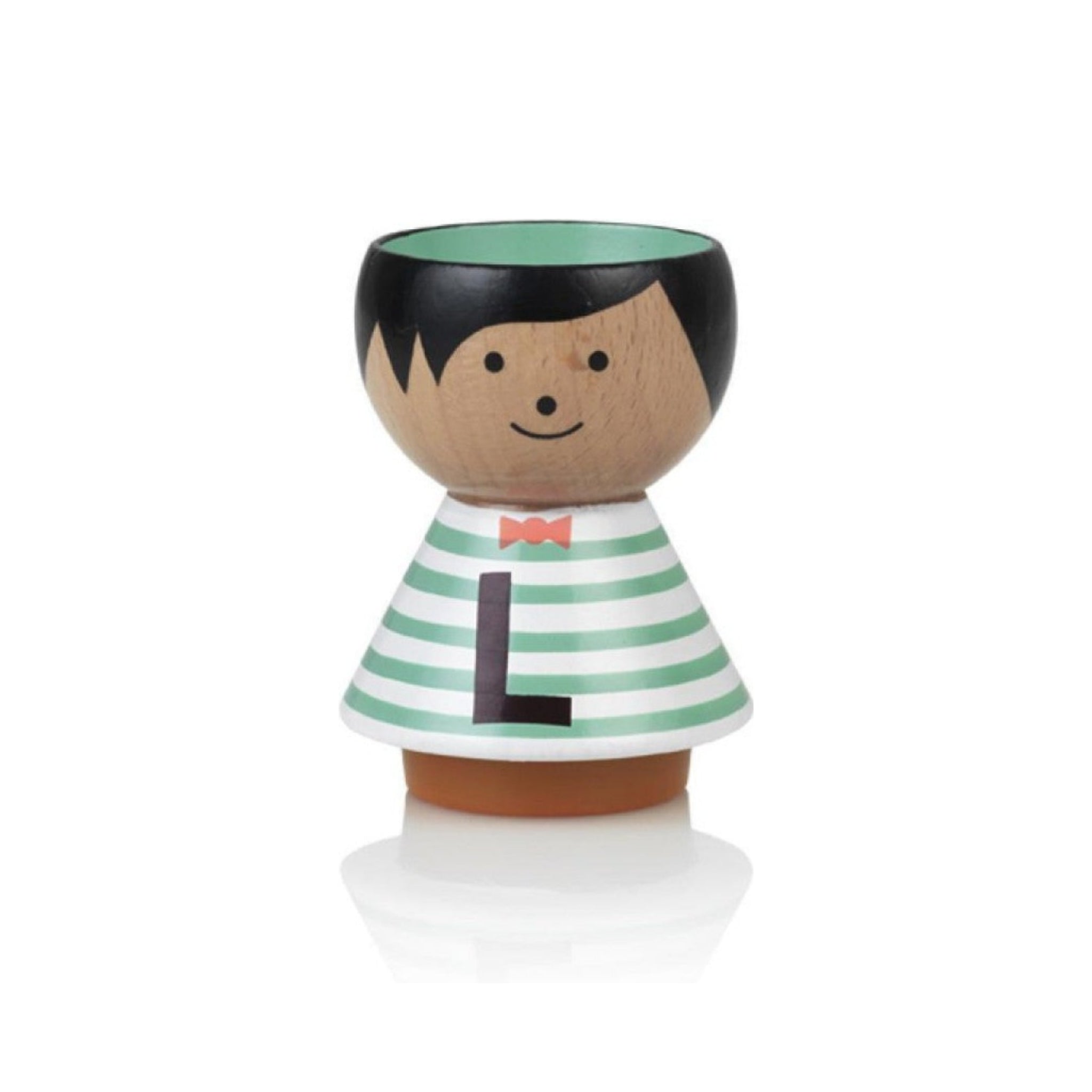 Lucie Kaas Bordfolk A Z Egg Cup, Boy L