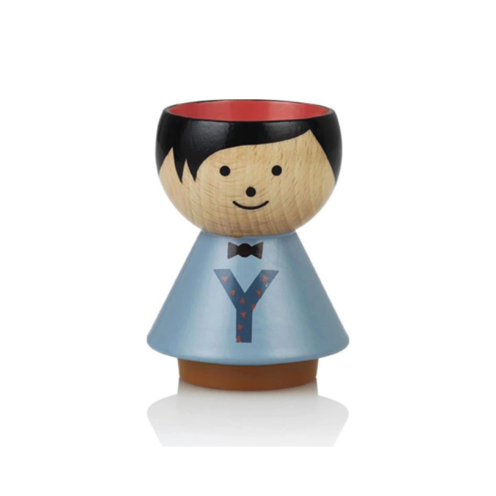 Lucie Kaas Bordfolk A Z Egg Cup, Boy Y