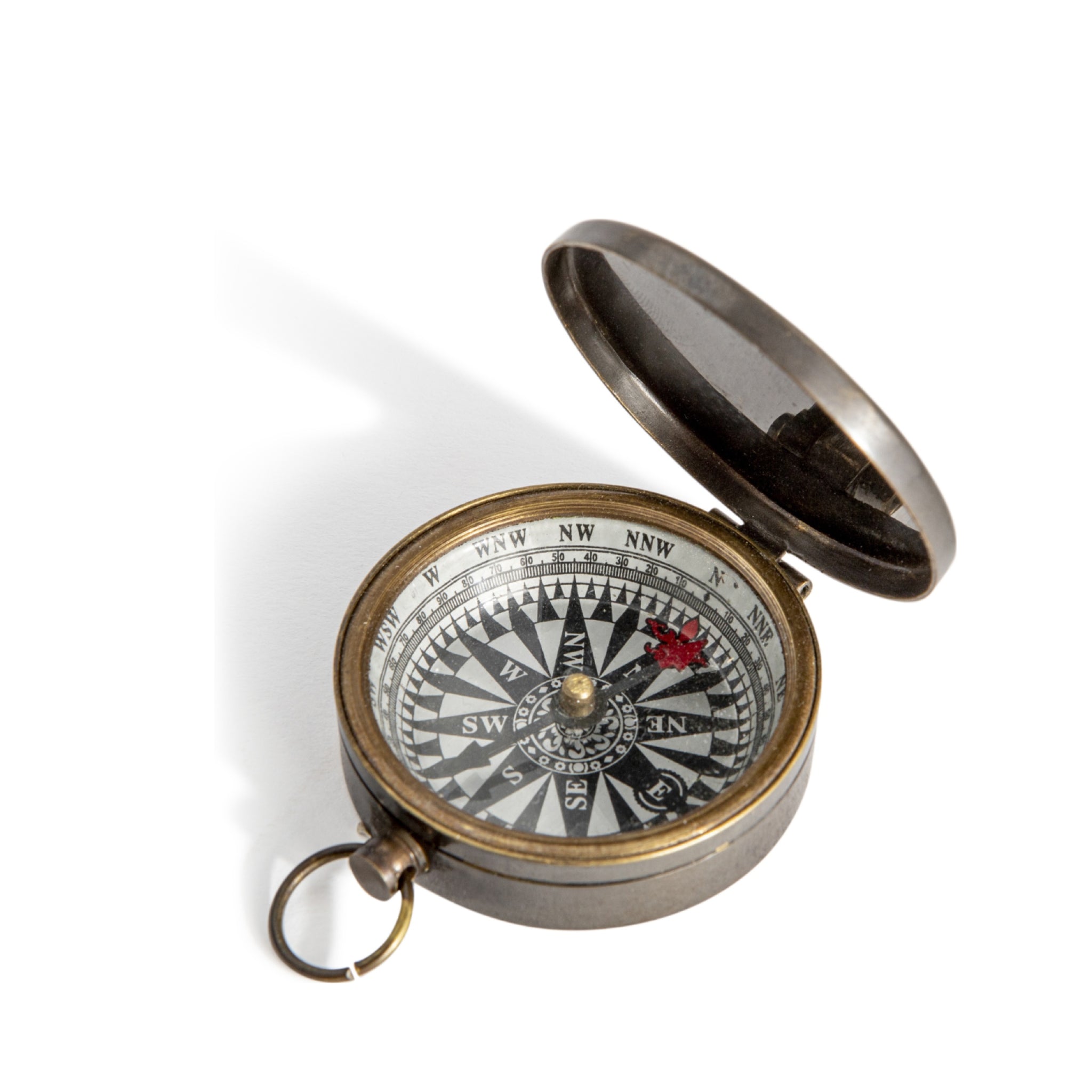 Authentic Models Pocket Compass Bronze, Small
