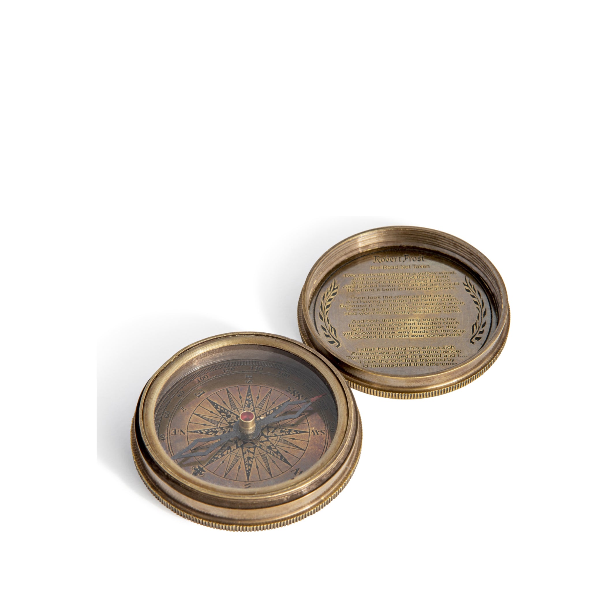 Authentic Models Antique Pocket Compass