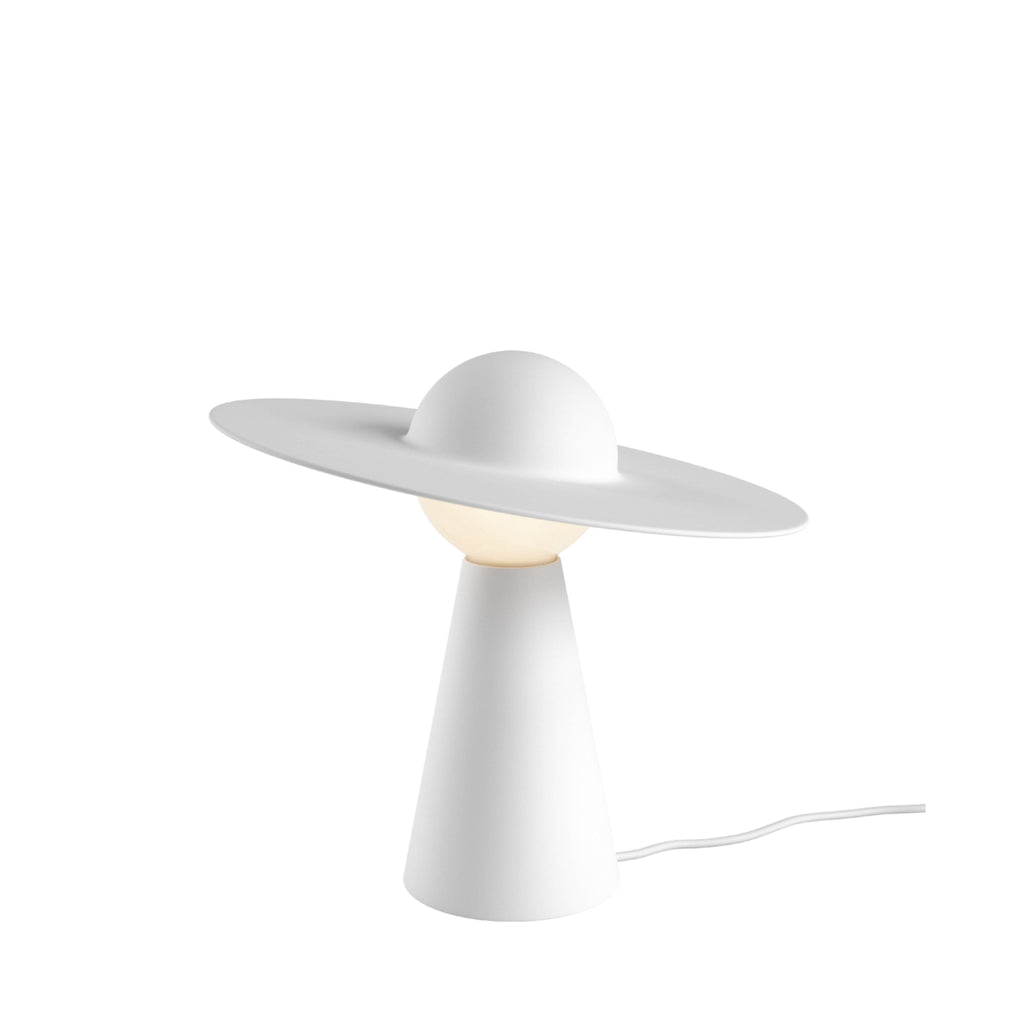 Moebe Ceramic Table Lamp, White
