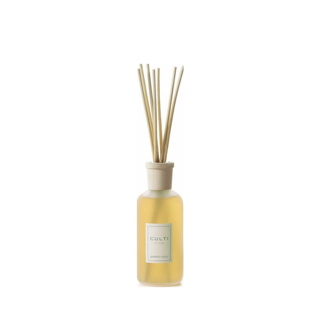 Culti Milano Stile Classic Supreme Amber Diffuser - 250ml Luxury Fragrance