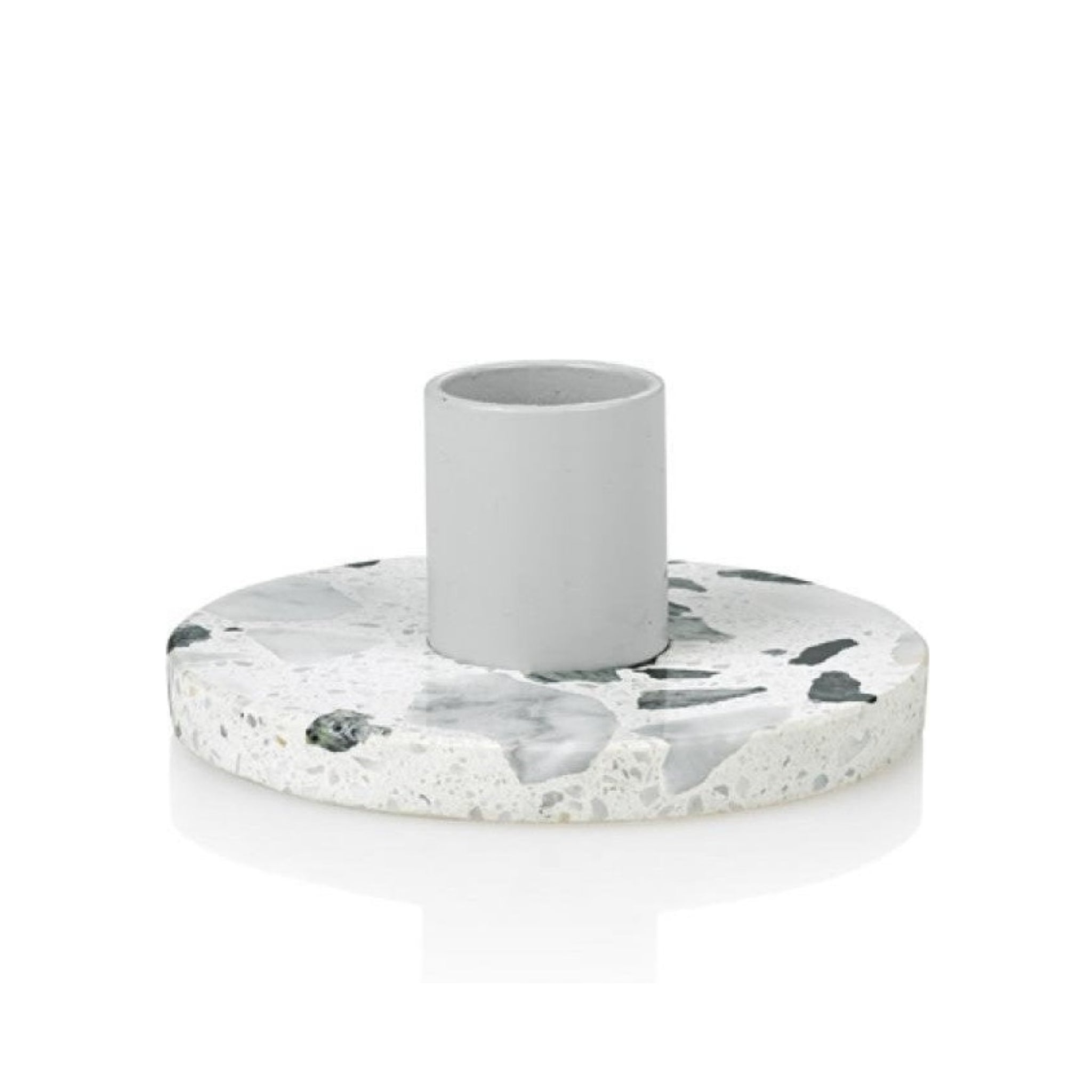 Lucie Kaas Erat Candlestick White, 8,5cm