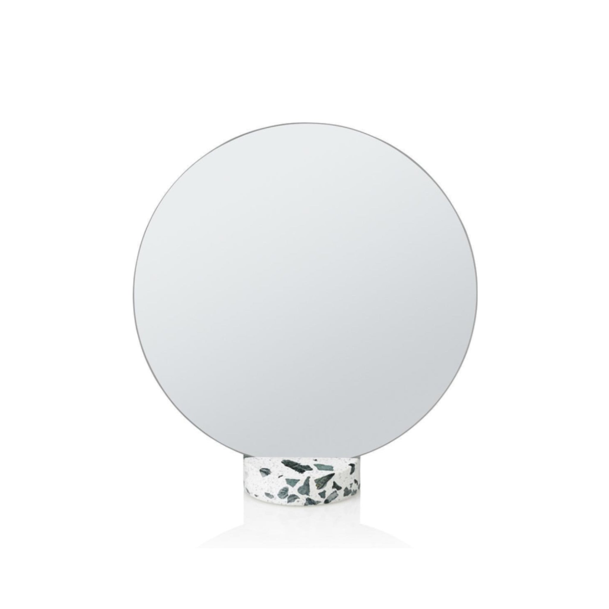Lucie Kaas Erat mirror white, Ø 25cm