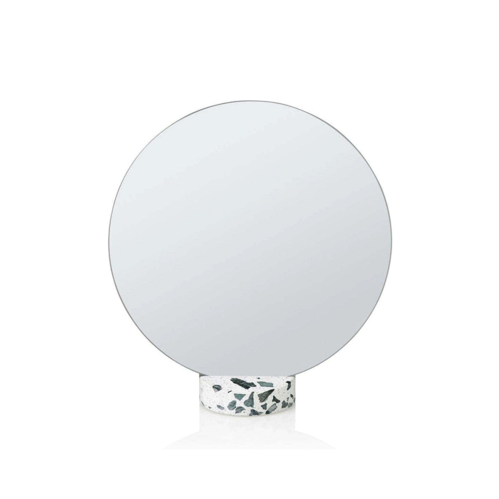 Lucie Kaas Erat mirror white, Ø 25cm