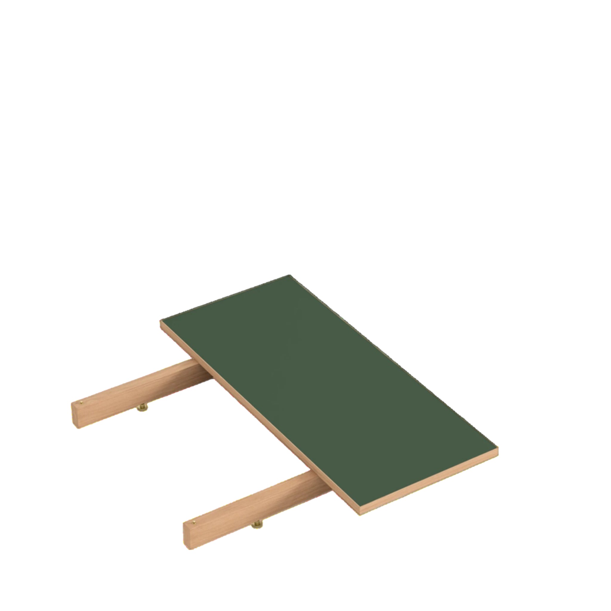 Moebe Extension Leaf, Rectangular Dining Table, Green (fsc Mix Credit)