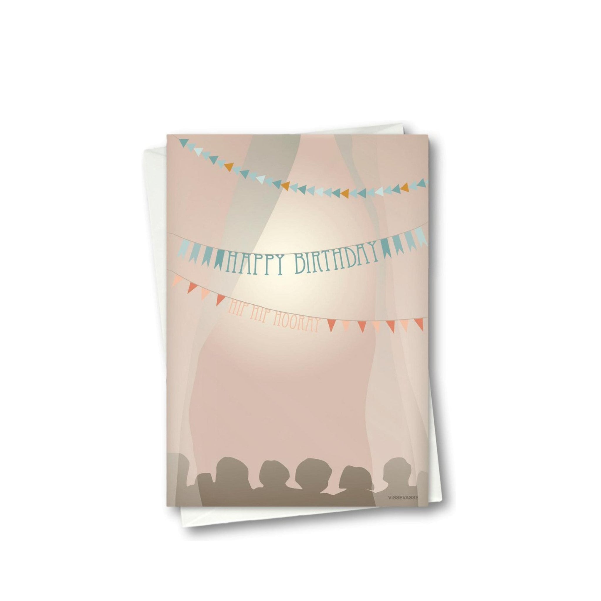 Vissevasse Happy Birthday Greeting Card, 10.5 X15 Cm